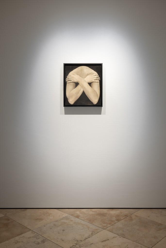 Exhibition view of Skin on Skin by Saskia Colwell at Victoria Miro, Venice 2025. Photo © Saskia Colwell. Courtesy of the artist and Victoria Miro