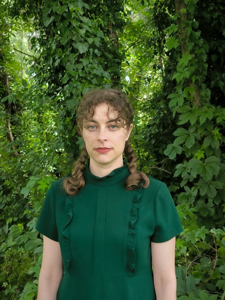 Portrait of artist Anastasiya Parvanova, photographed by Thomas Braida