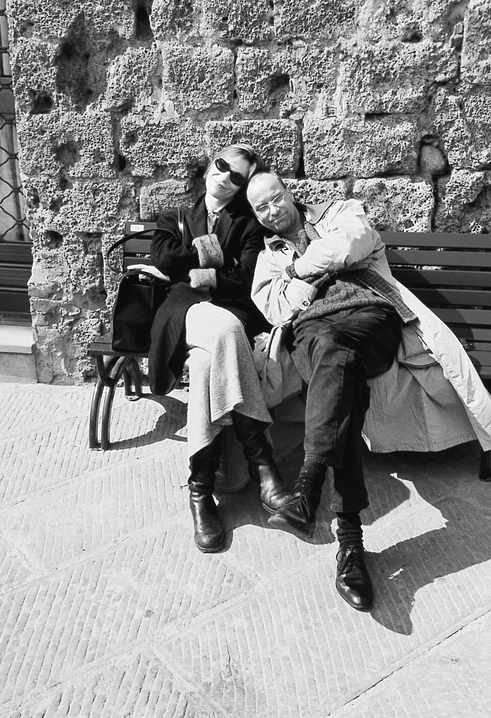 Portrait of Angela Vettese and Florian Matzner. Photo © Associazione Arte Continua