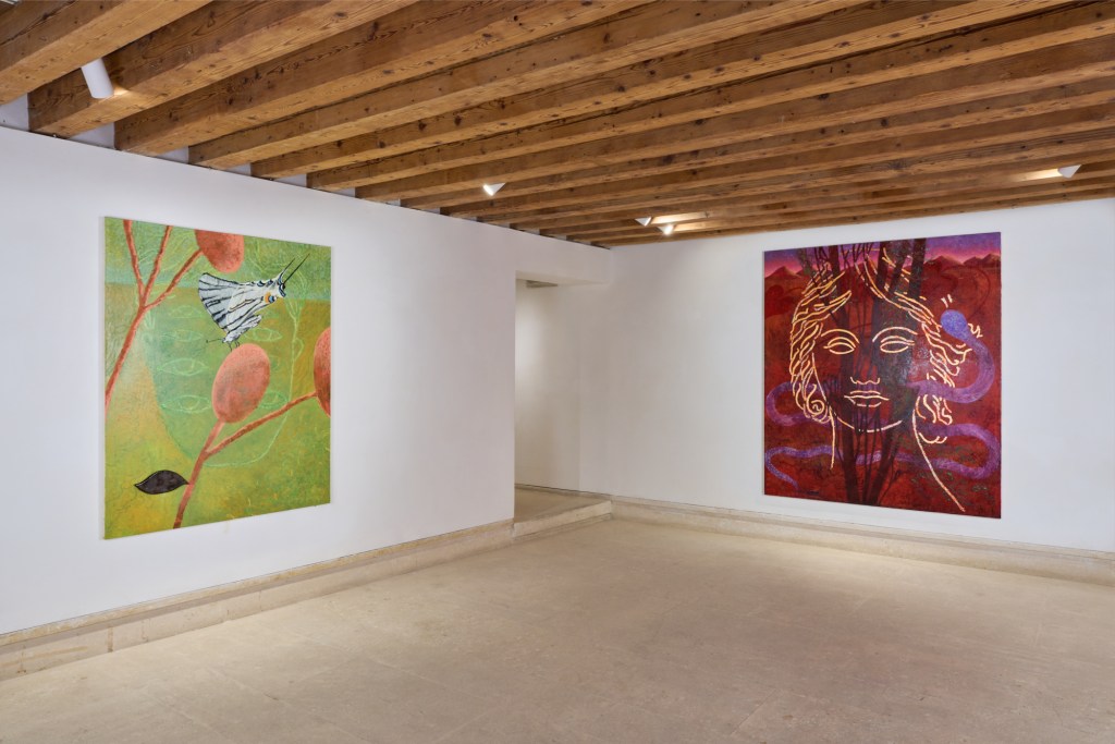 Mattia Sinigaglia, L'animale che dunque sono, exhibition view, A plus A Gallery, 2025, photo Clelia Cadamuro