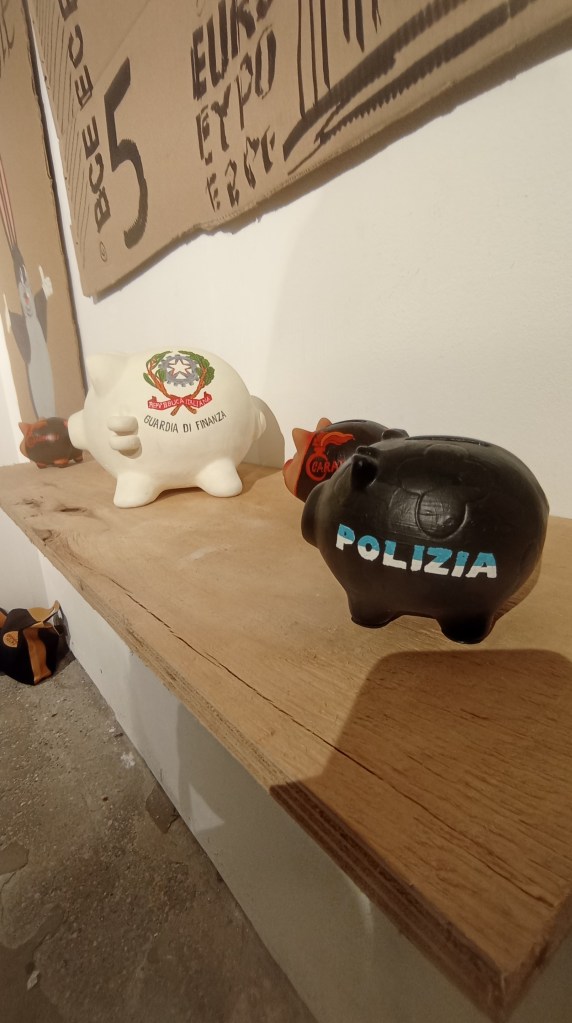 Exhibition view of Arte Poverissima at Associazione Culturale Spiazzi, Venice, 2025. Photo by Valeria Maffei