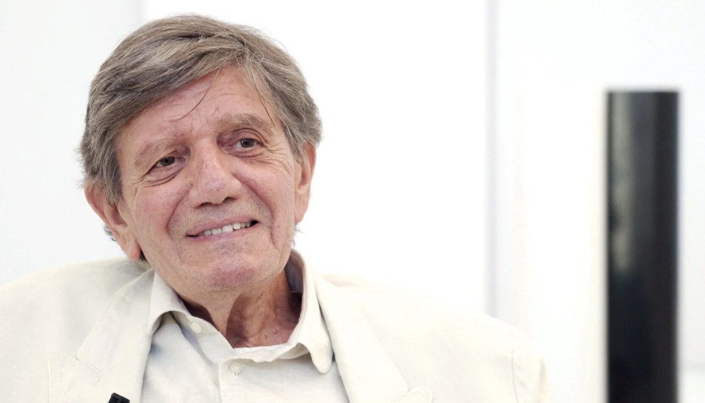 Detail view of Ettore Spalletti, captured by Alessandra Galletta. Courtesy of the artist.