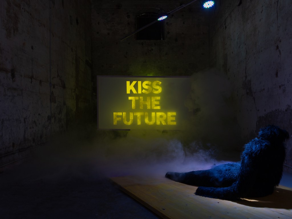 Exhibition view of ALIEN COUCH at Spazio Punch, Venice, 2025. Courtesy of Giacomo Bianco