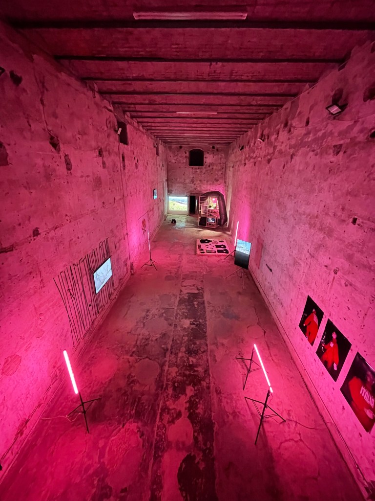 Exhibition view of Belmondo at Spazio Punch, Venice, 2022. Courtesy of Spazio Punch