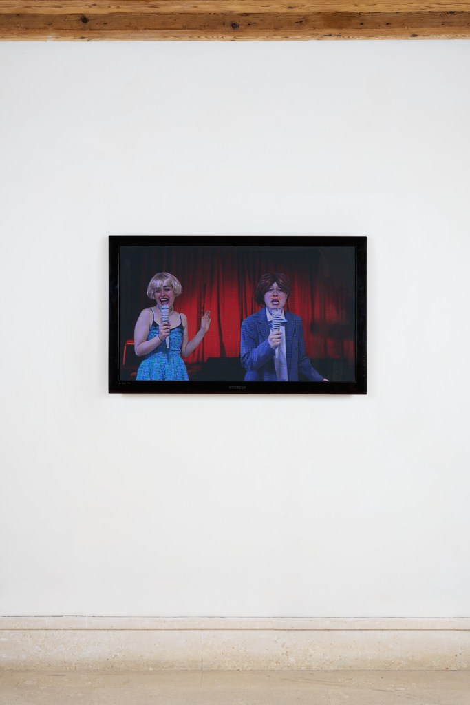 Still from Bugsy Malone (2017), a 31-minute video by Esther Gamsu. Courtesy of the artist. Photo by Clelia Cadamuro.