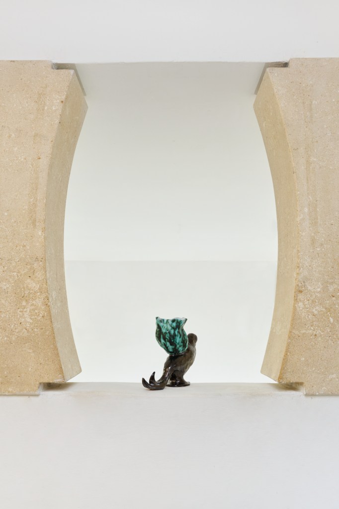 not cip (2025) by Mattia Sinigaglia, glazed ceramic. Photo by Clelia Cadamuro.