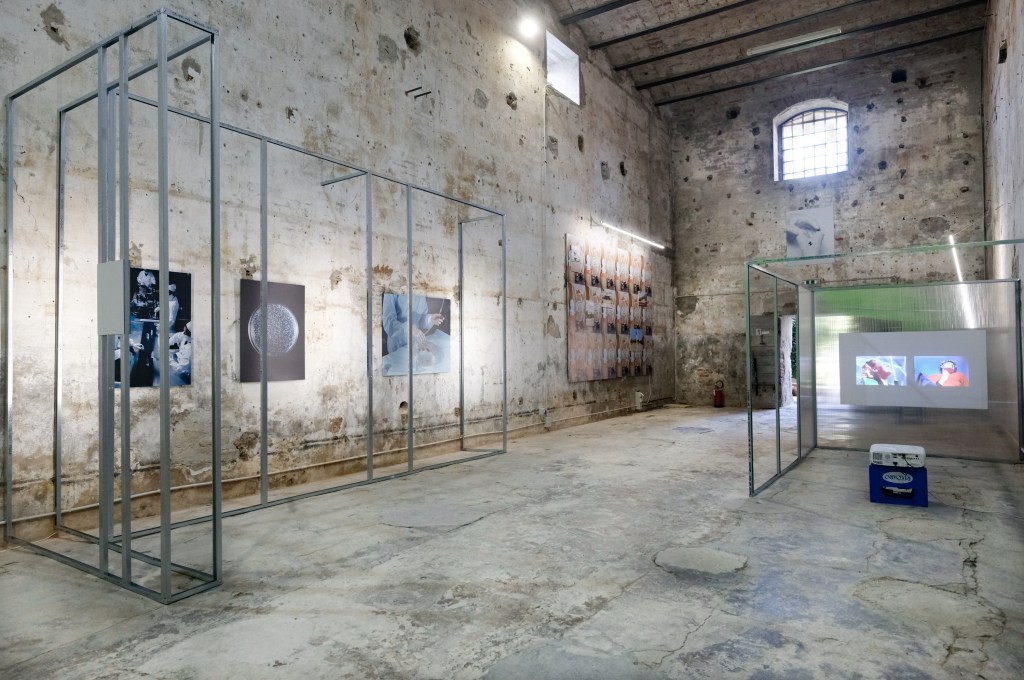 Exhibition view of Penisola at Spazio Punch, Venice, 2021. Courtesy of Spazio Punch