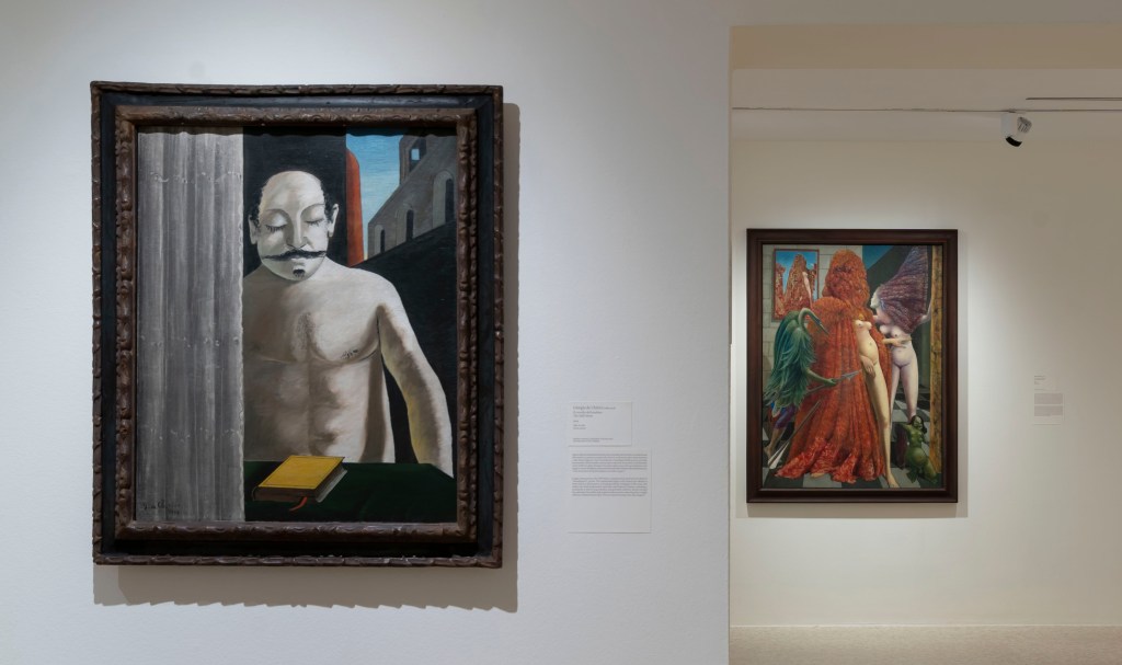 Exhibition view of Surrealism and Magic: Enchanted Modernity at Peggy Guggenheim Collection, Venice, 2022. Photo by Matteo De Fina.