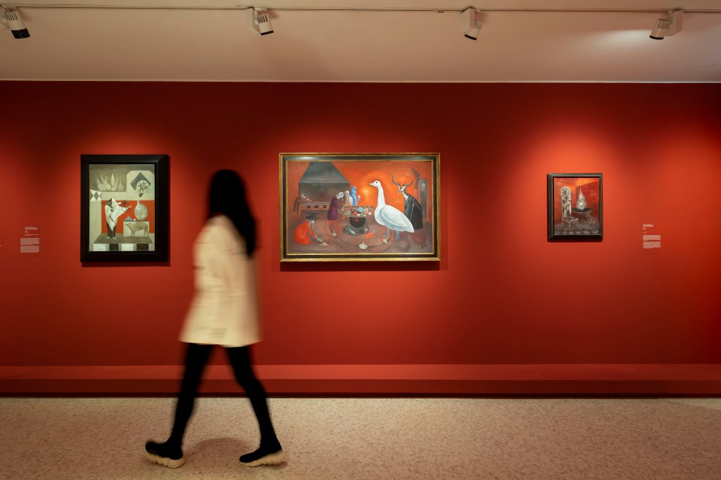 Exhibition view of Surrealism and Magic: Enchanted Modernity at Peggy Guggenheim Collection, Venice, 2022. Photo by Matteo De Fina.