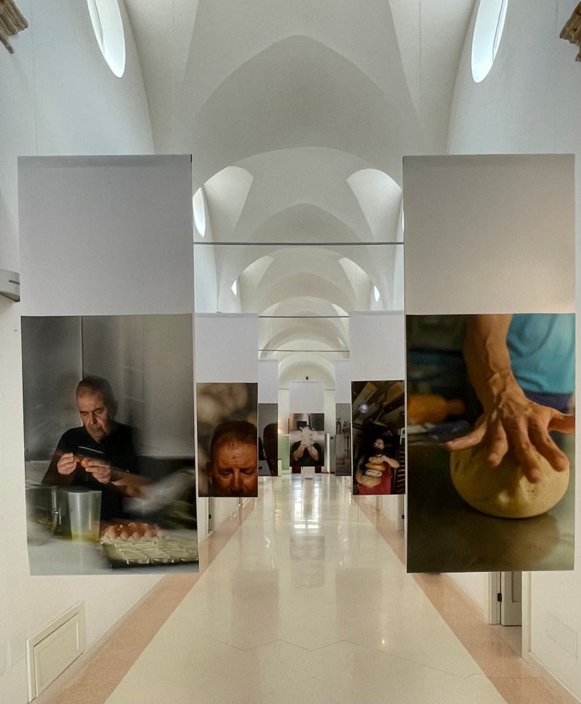 Exhibition view of Buone Mani by Flavio&Frank at Museo Civico Pietro Cavoti, Galatina, part of Yeast Photo Festival 2025. Photo by Alice Longo.