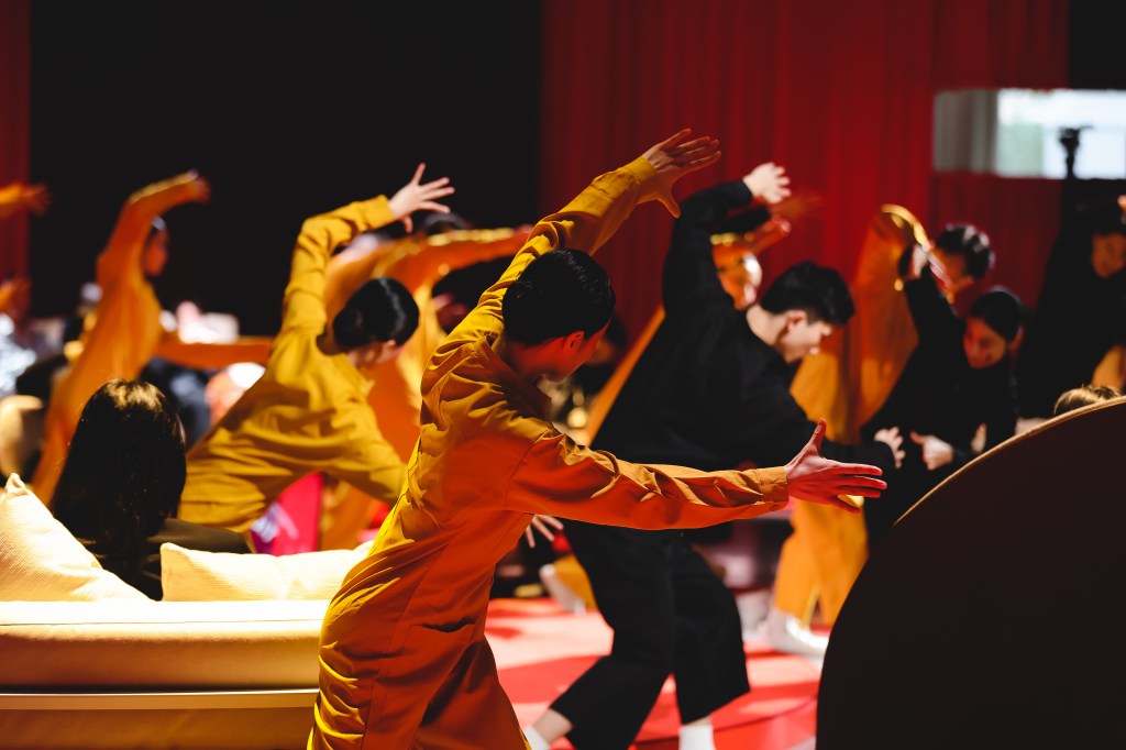 Installation view of The Orbit’s Orbit by Matilde Cassani presented at Westbund Art & Design, featuring an immersive spatial composition.