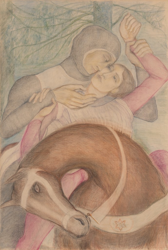 Installation view of Fata Morgana: Memories of the Invisible (2025) at Palazzo Morando | Costume Moda Immagine, an exhibition by Fondazione Nicola Trussardi curated by Massimiliano Gioni, Daniel Birnbaum, and Marta Papini. Photo by Marco De Scalzi