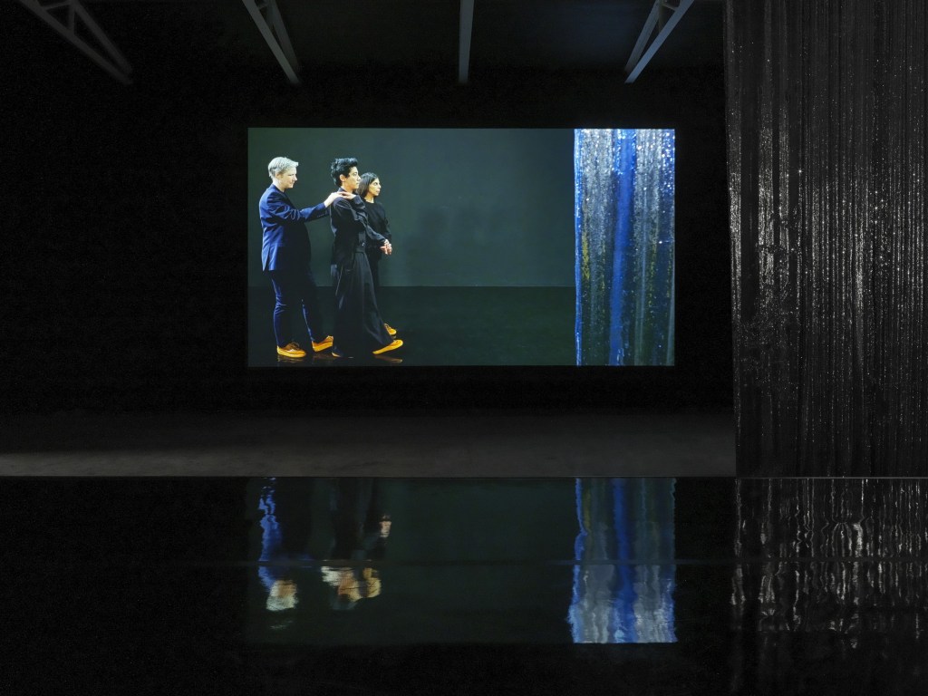 Installation view of Moving Backwards by Pauline Boudry / Renate Lorenz at the Swiss Pavilion, Biennale di Venezia 2019, curated by Charlotte Laubard. Photo by Annick Wetter