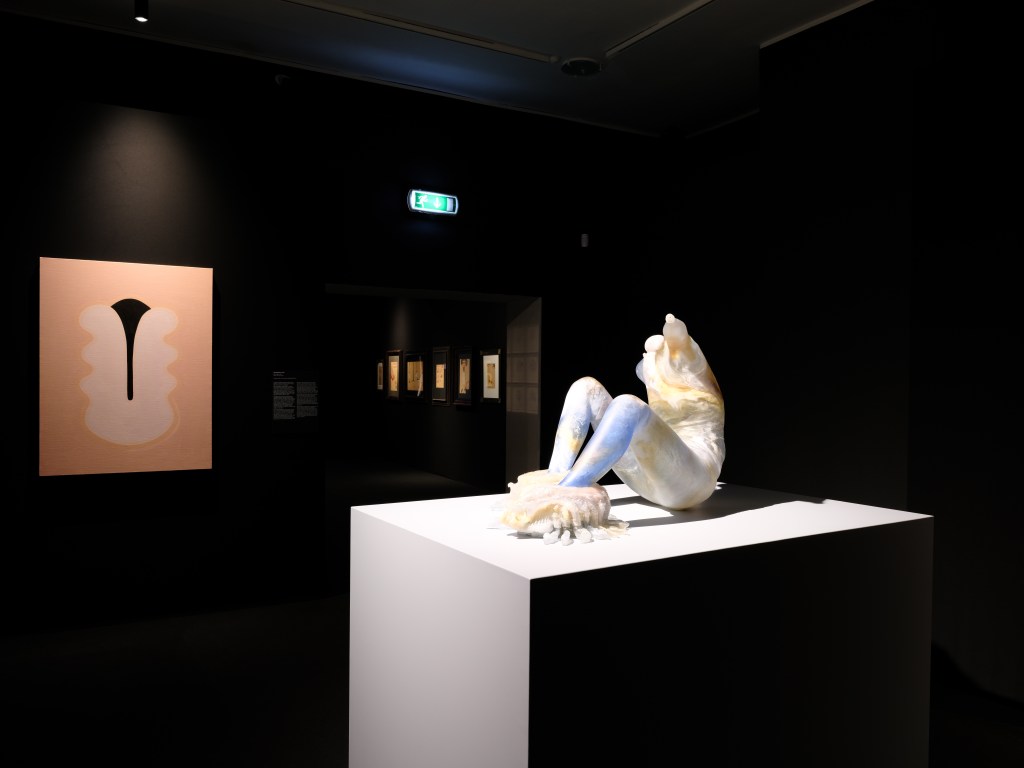 Installation view of Fata Morgana: Memories of the Invisible (2025) at Palazzo Morando | Costume Moda Immagine, an exhibition by Fondazione Nicola Trussardi curated by Massimiliano Gioni, Daniel Birnbaum, and Marta Papini. Photo by Marco De Scalzi