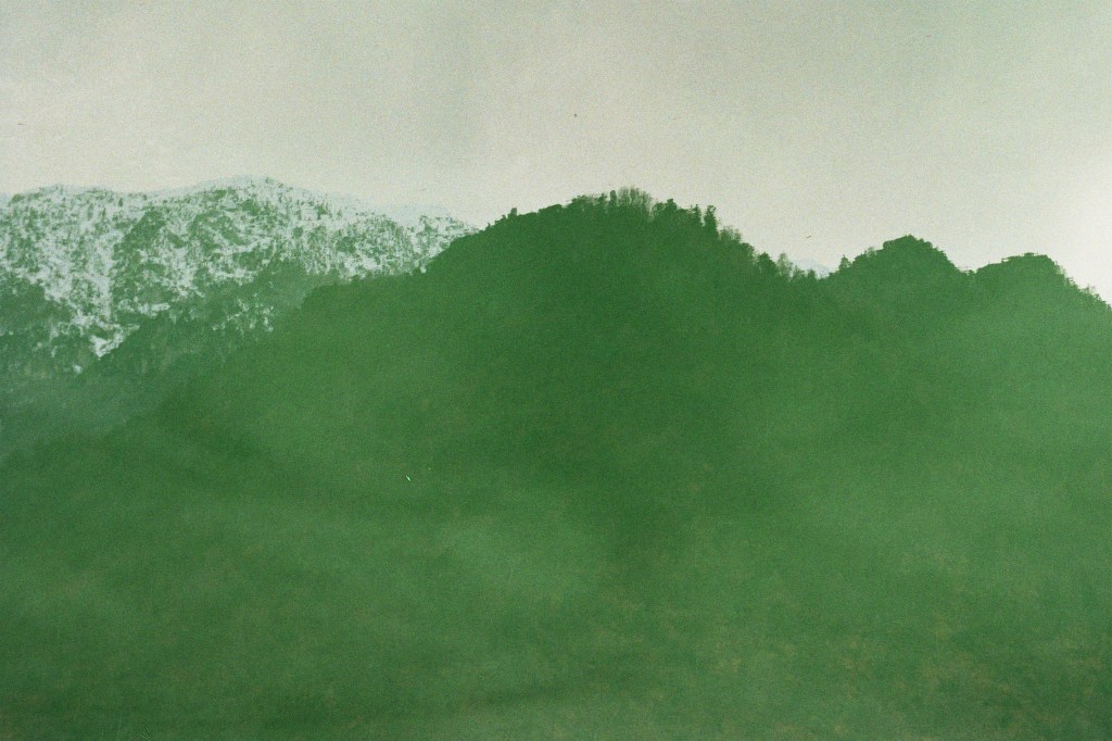 Inkjet print on photographic paper titled Appunti per un film sull’oblio, presented as a medium-format photographic work.