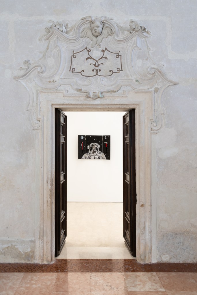 Installation view of Visioni by Frieda Toranzo Jaeger at Fondazione Bonollo, Thiene, 2026. Photo by Giovanni Canova