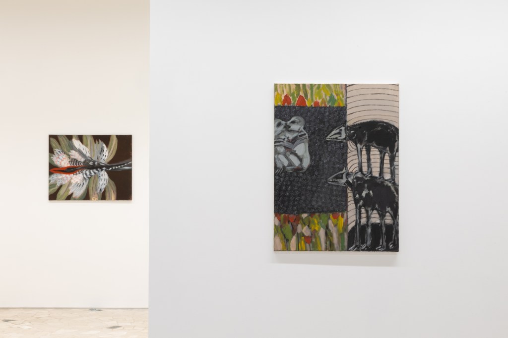 Installation view of Melamptha by Annette Barcelo at Fondazione Bonollo, Thiene, 2026. Photo by Giovanni Canov