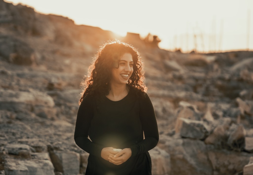 Performance by Moza Almatrooshi developed from The Agriculture School project during the exhibition On Foraging at 421 Arts Campus, created in collaboration with artist Nahla Al Tabbaa