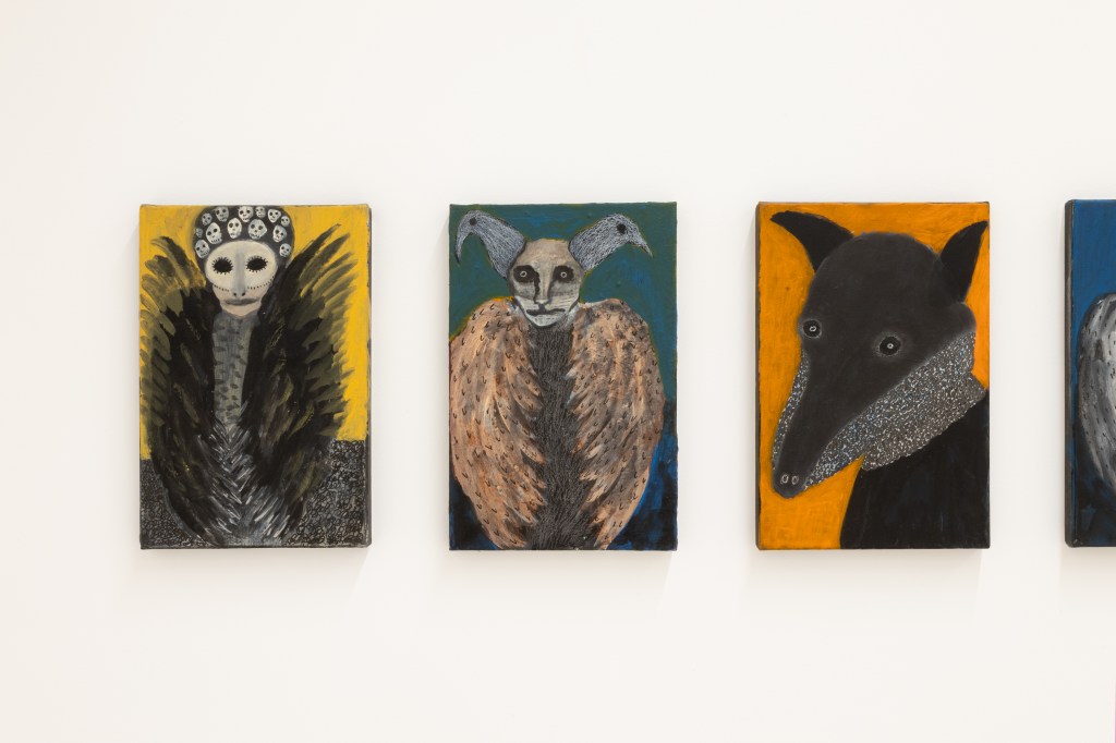 Installation view of Melamptha by Annette Barcelo at Fondazione Bonollo, Thiene, 2026. Photo by Giovanni Canov