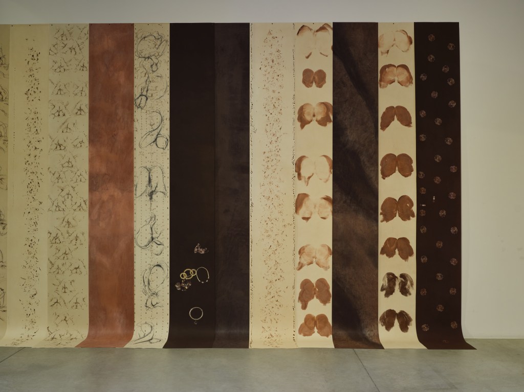 Detail of Le cellule by Benni Bosetto in an installation at Pirelli HangarBicocca.