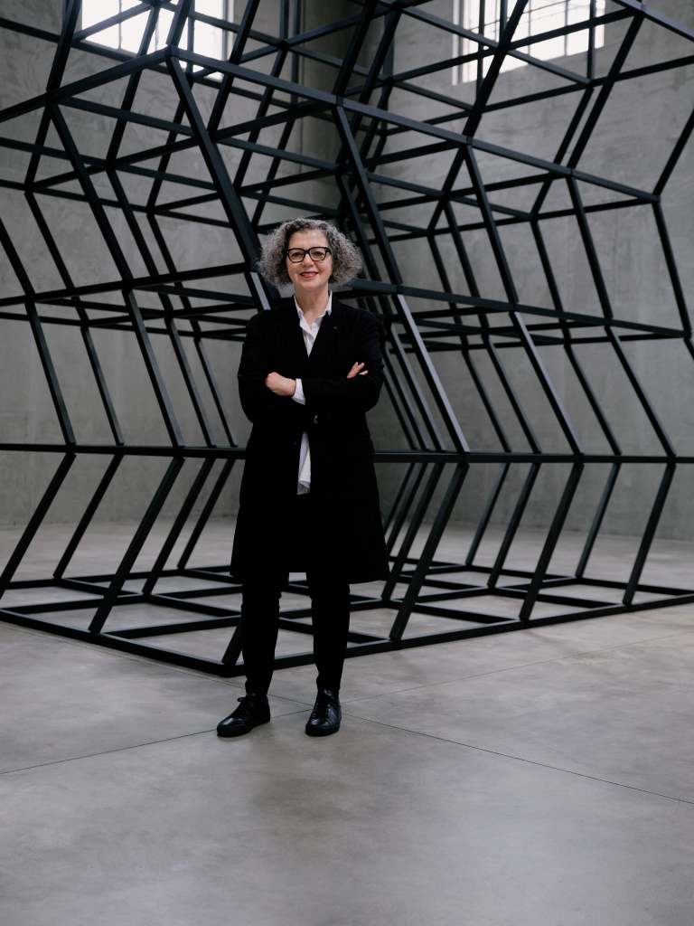 Image credit listing artist Mona Hatoum; photograph by Marta Marinotti; courtesy of Fondazione Prada.