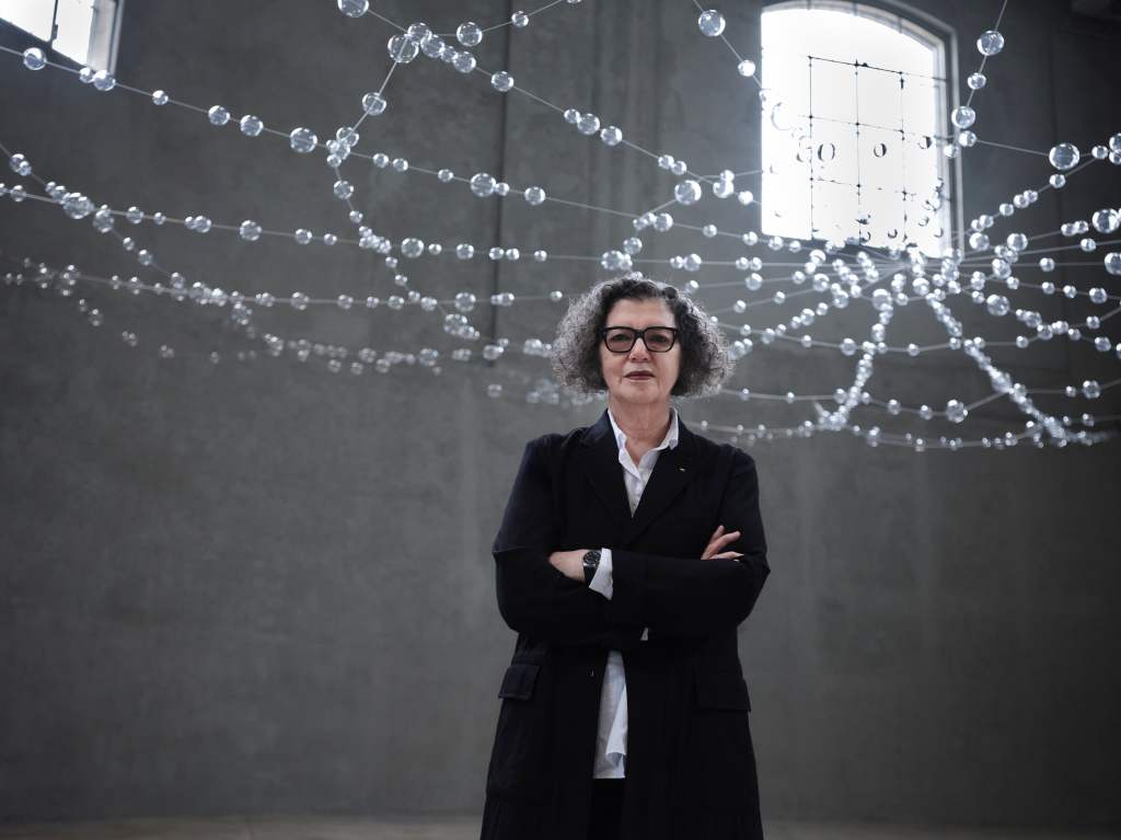 Image credit listing artist Mona Hatoum; photograph by Marta Marinotti; courtesy of Fondazione Prada.