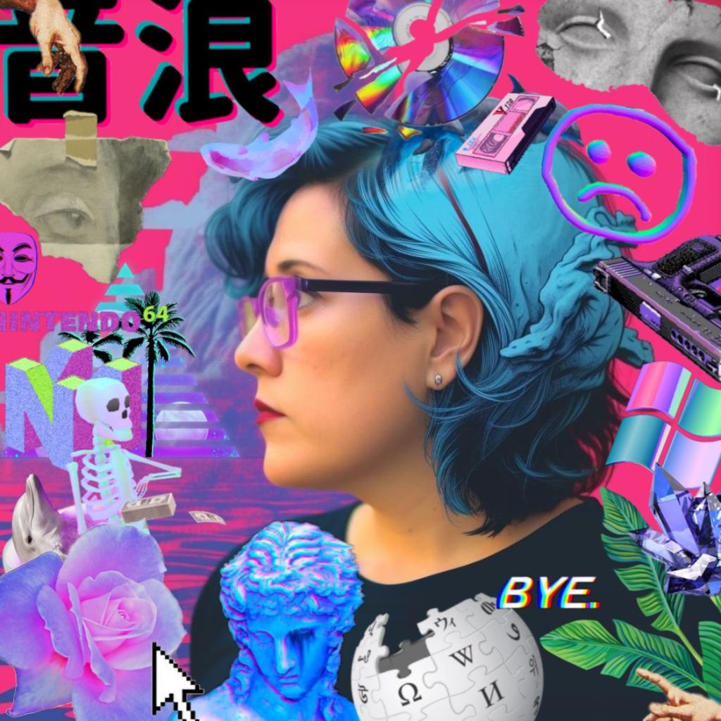 Portrait of Valentina Tanni in digital estetique