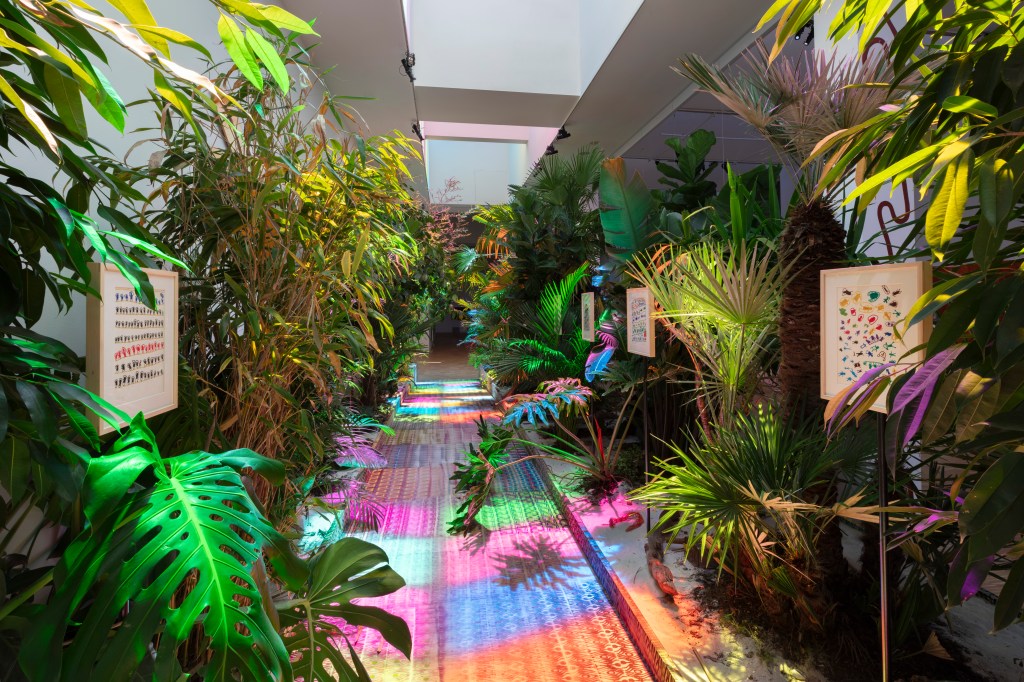 View from Siamo Foresta, Triennale Milano, 2023. Photo by Andrea Rossetti / Héctor Chico.