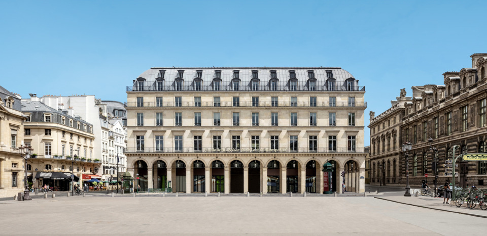 The Fondation Cartier pour l’art contemporain, 2 Place du Palais-Royal, Paris. Photo © Luc Boegly.