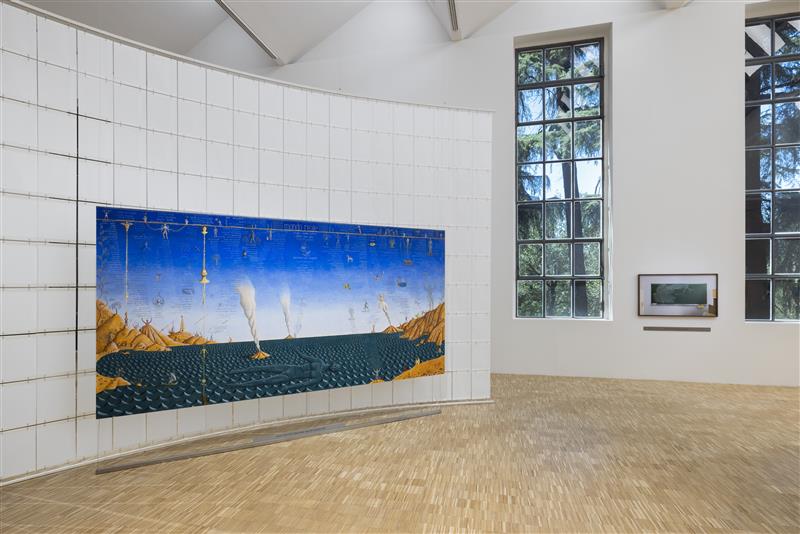 View from Mondo Reale, Triennale Milano, 2022. Photo by Andrea Rossetti.