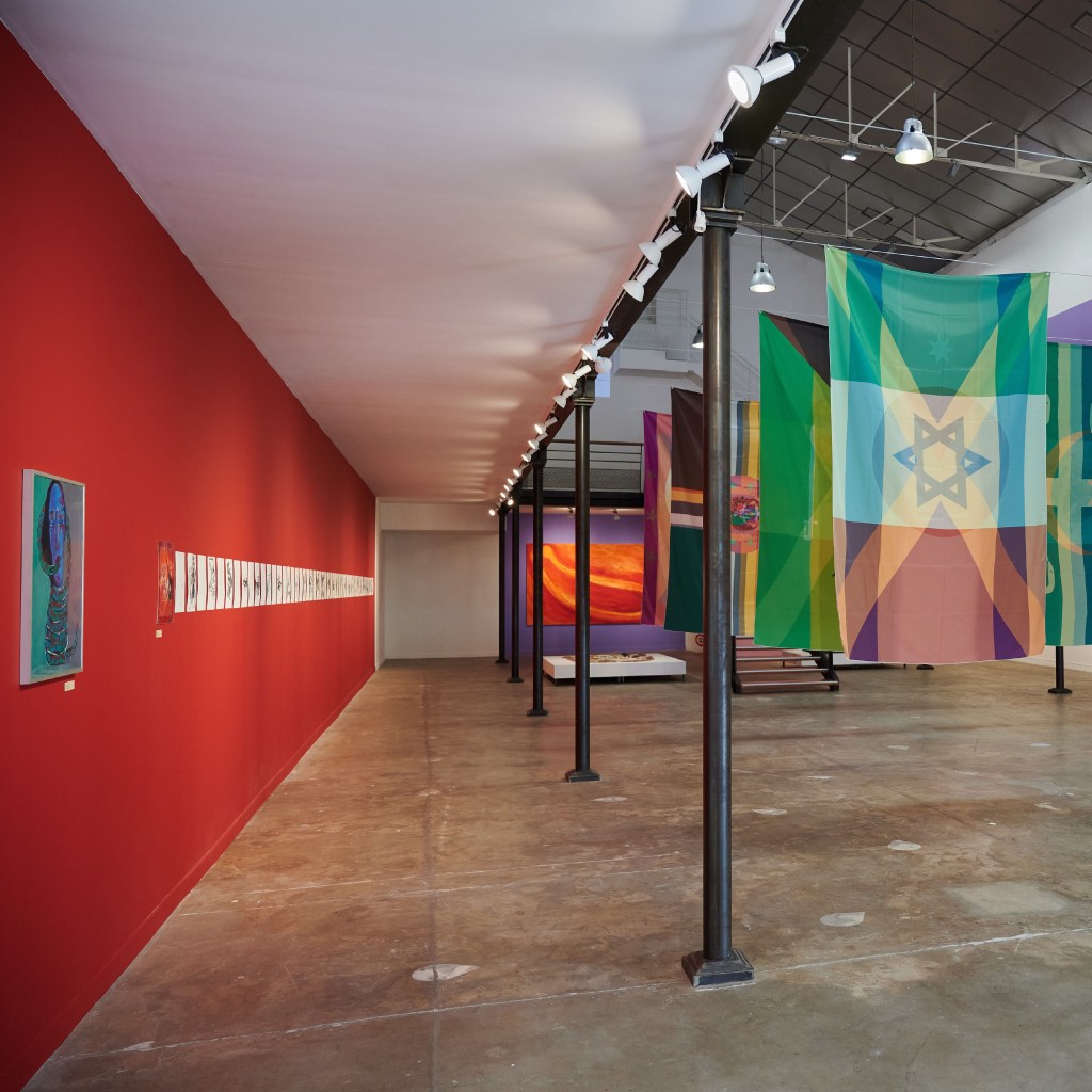View from Féminin Plurielles, Musée Cérès Franco, 2022. Photo © Alain Machelidon.