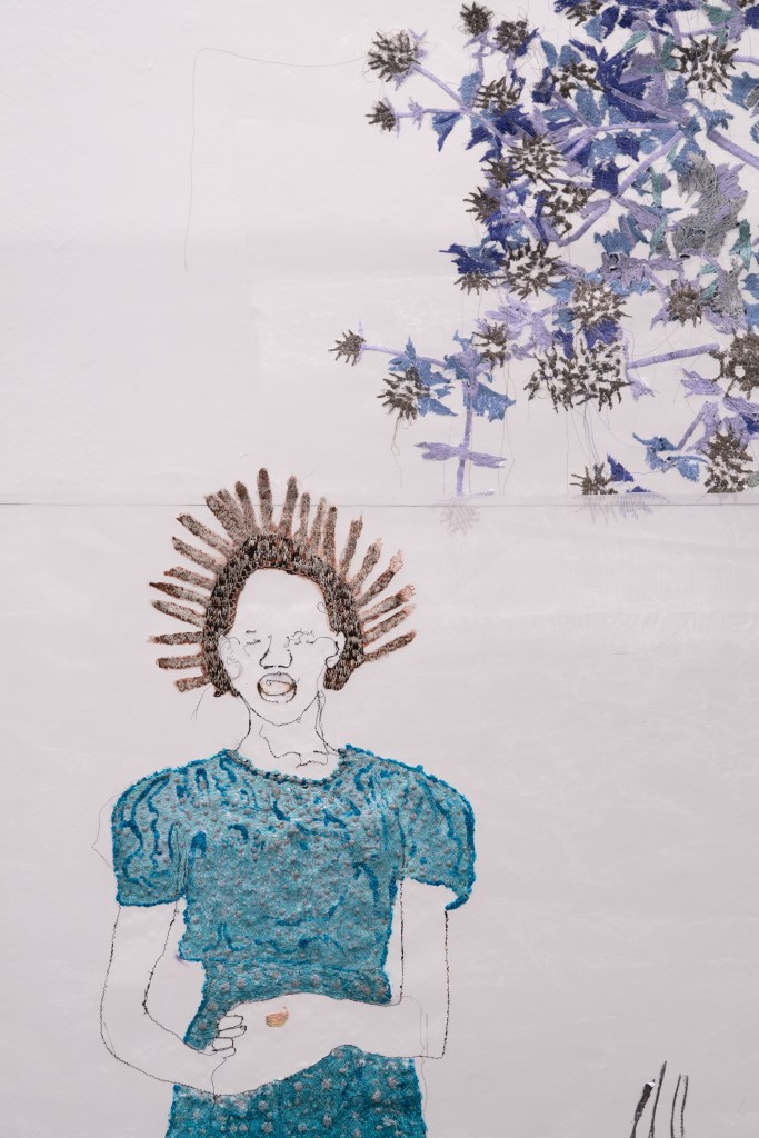 Installation view of Eau by Ana Silva at GAMeC – Galleria d'Arte Moderna e Contemporanea di Bergamo in 2026, showing the artwork arranged within the gallery space, photographed by Lorenzo Palmieri.