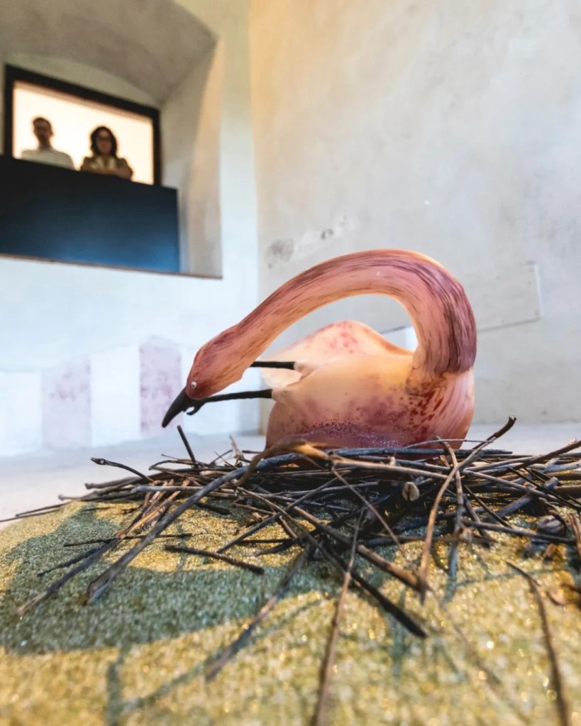 Exhibition view of Fragile. A selection of Glasstress; image courtesy of MUSE Archive; photograph by Michele Purin.