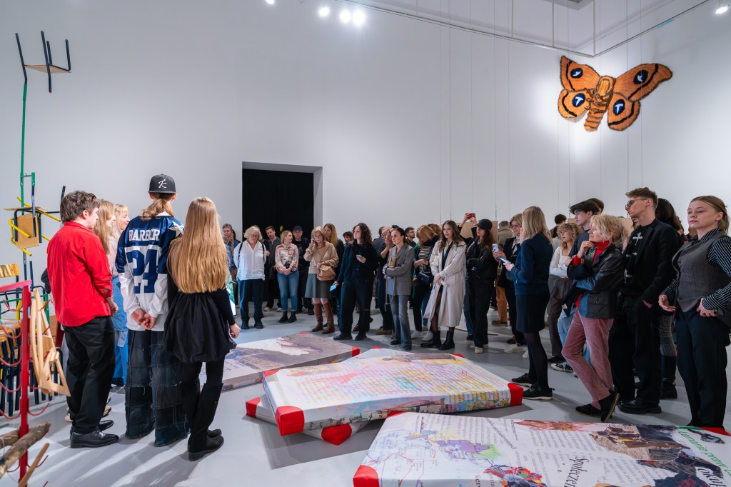Adolescence, 2026. Exhibition view, Zachęta National Gallery of Art. Curated by Katarzyna Kołodziej-Podsiadło, Joanna Kordjak, and Julia Marchand. Photo by Hawa.