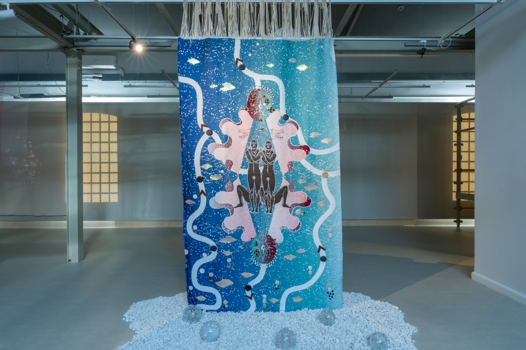 Installation view from Rhizomatic Portals: Ways of Knowing, Collateral Exhibition of the 18th International Triennial of Textile. Photo: HaWa / Courtesy of the Central Museum of Textiles in Łódź.