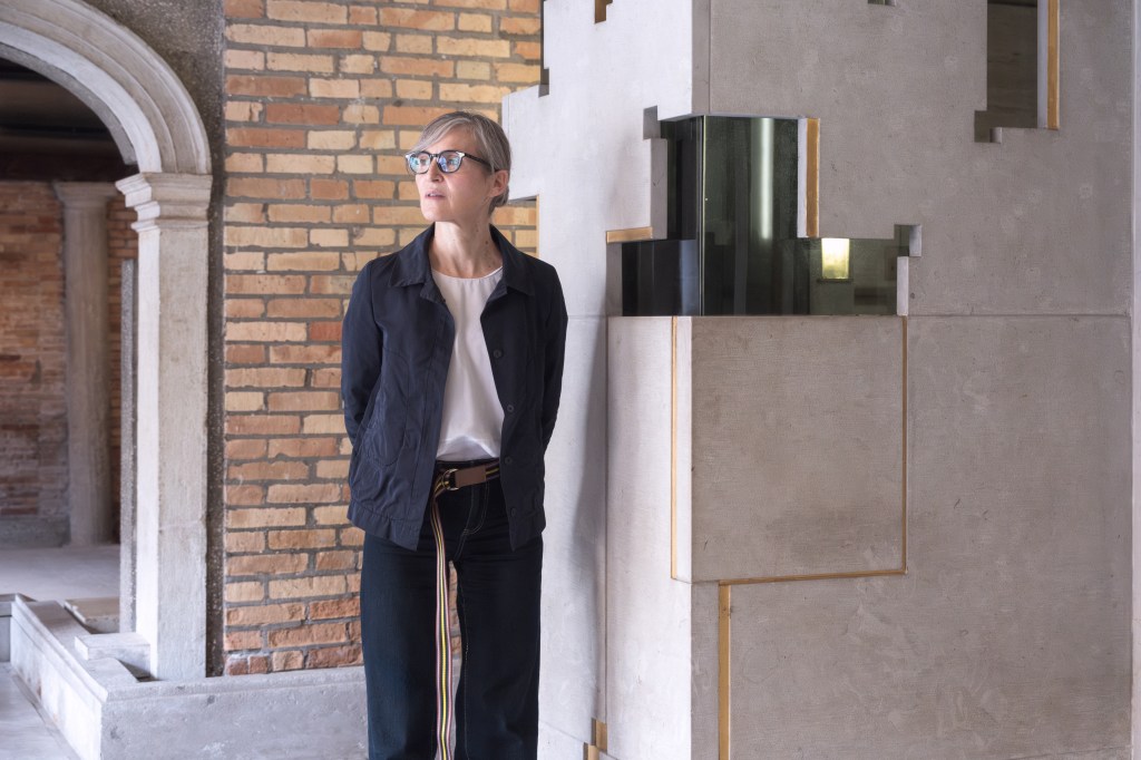 Portrait of Cristiana Collu. Photo by Adriano Mura.