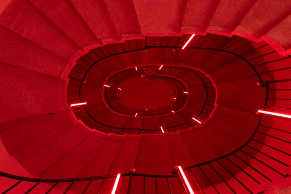 P. Staff, Terminal Lucidity (2026). Film installation by P. Staff presented in the exhibition Canicula at Fondazione In Between Art Film, Complesso dell’Ospedaletto, Venice, 2026