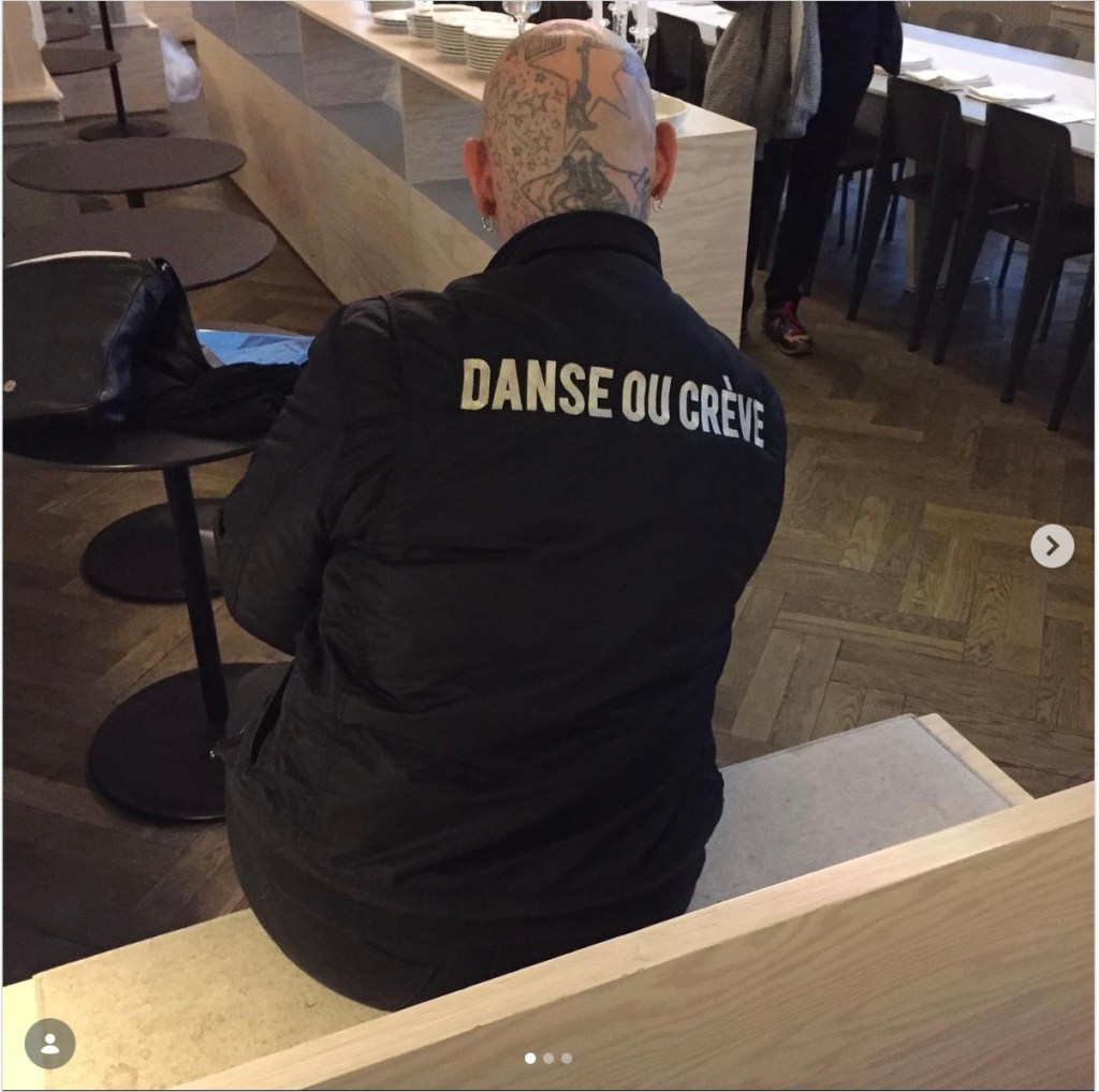 Installation view of Jean-Luc Verna's november 2019 at Casino Luxembourg.