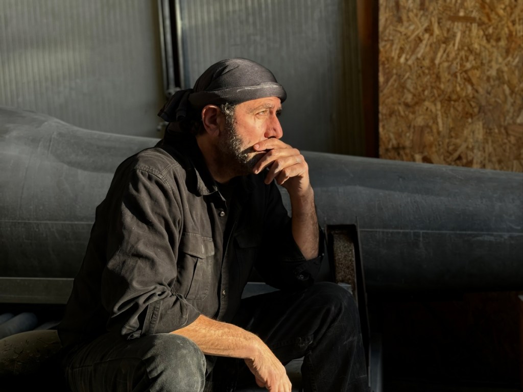 Portrait of artist Armen Agop. Photo by Karim Kaddal
