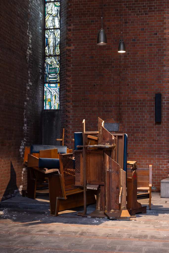 Installation view of a work by Jarosław Kozłowski. Photo: Ivan Erofeev / Manifesta 16 Ruhr